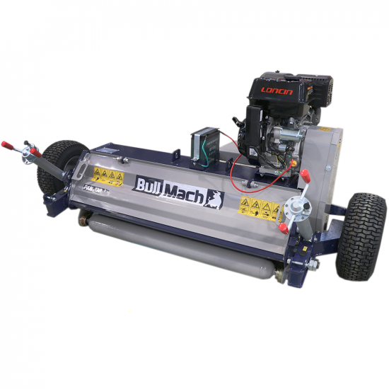 BullMach PAN 120 L - ATV-mounted Trailed Rough Cut Mower - Loncin G420FD