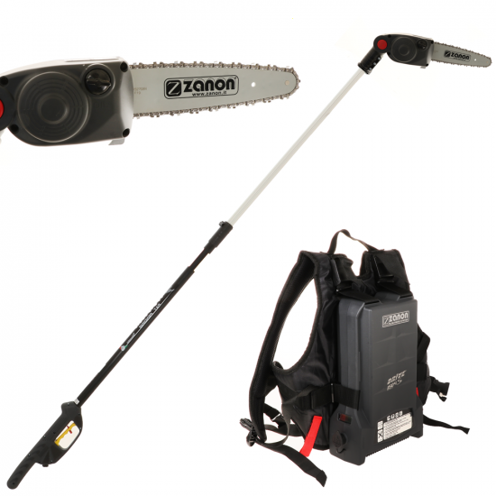AL 200 Zanon Rino Battery-powered Pruner on Telescopic Pole - 50.4 V 15.9Ah