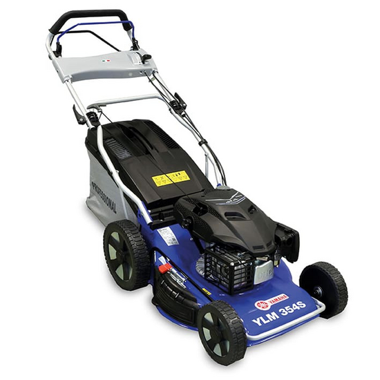 Marina Systems YLM 354 S Self-propelled Petrol Lawn Mower - 52 cm Cutting Width - Yamaha MA190 Engine - 4 in1