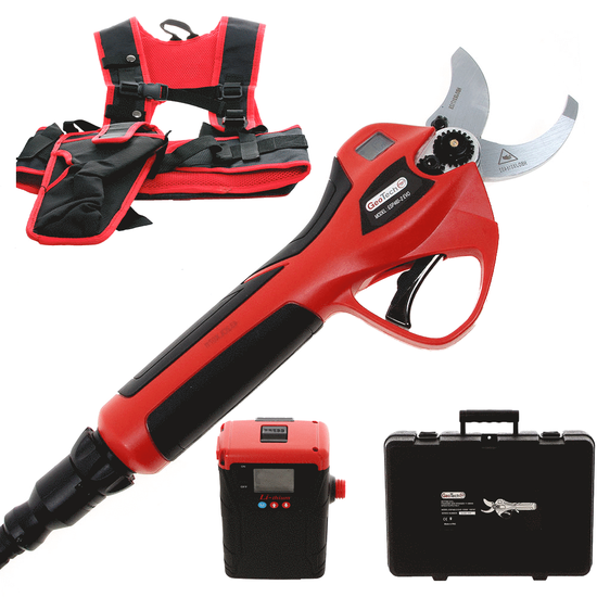 GeoTech Pro ESP 460-2 EVO Electric Pruning Shears - 43.2V 4Ah Battery