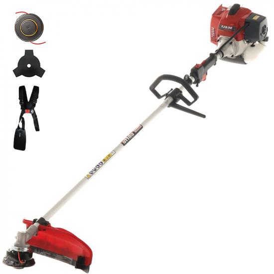 Kawasaki ATJ 53 E I - Professional petrol brush cutter - Attila shaft