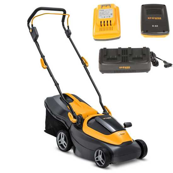 Stiga Collector 136 AE Kit - Battery lawnmower - 2x20V/2.0Ah - Cutting 34 cm
