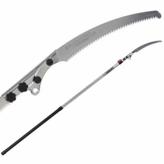 Heavy-duty Silky ZUBAT 1200 - KSI 327215 Pruning Saw on aluminium telescopic pole