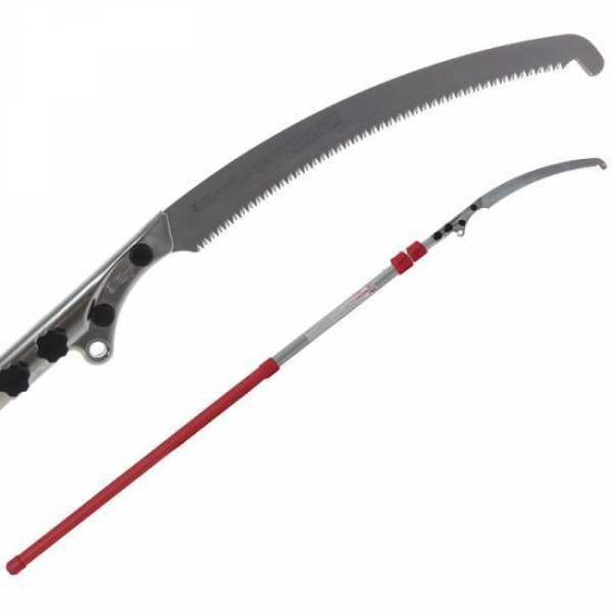 Heavy-duty Silky Forester 3000 Pruning Saw on aluminium telescopic pole