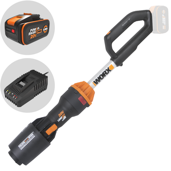 WORX HYPER WG543E Leaf Blower - with Battery and Charger