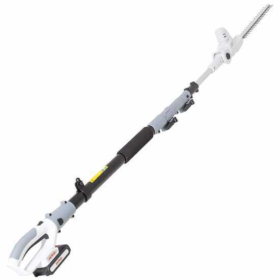 IKRA ICPH 2040 Battery-powered Hedge Trimmer on Telescopic Pole