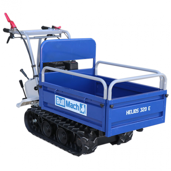 BullMach Helios 320 E Tracked Power Barrow - Extandable Manual Barrow 320 Kg