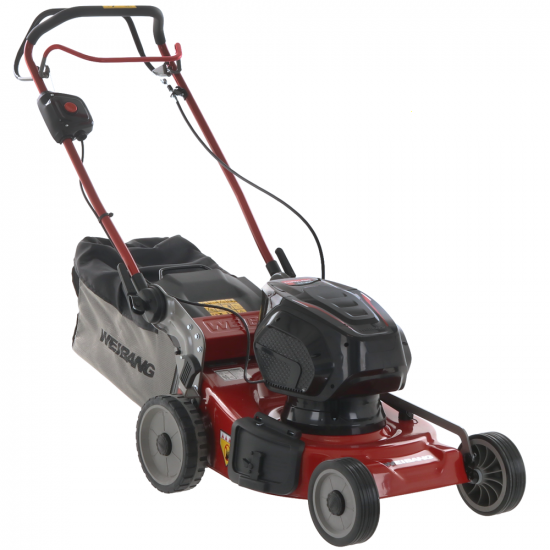 WEIBANG WB452SE3 Self-propelled Battery-powered Lawn Mower - 120 V/4Ah Motor - 4 in 1
