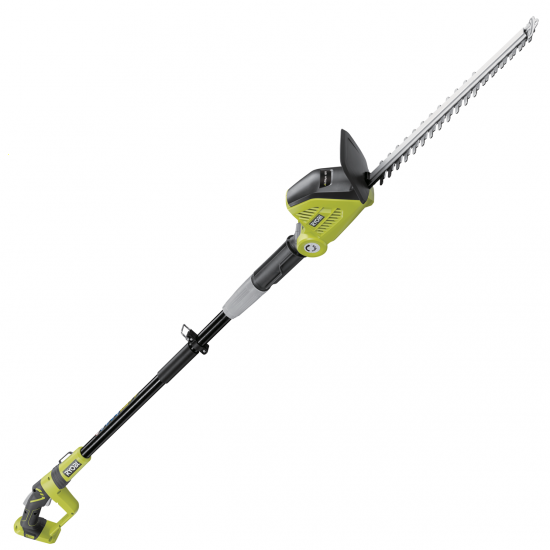 RYOBI OPT1845 cordless telescopic hedge trimmer - 18V - swivel - 45cm blade - WITHOUT BATTERIES AND CHARGERS