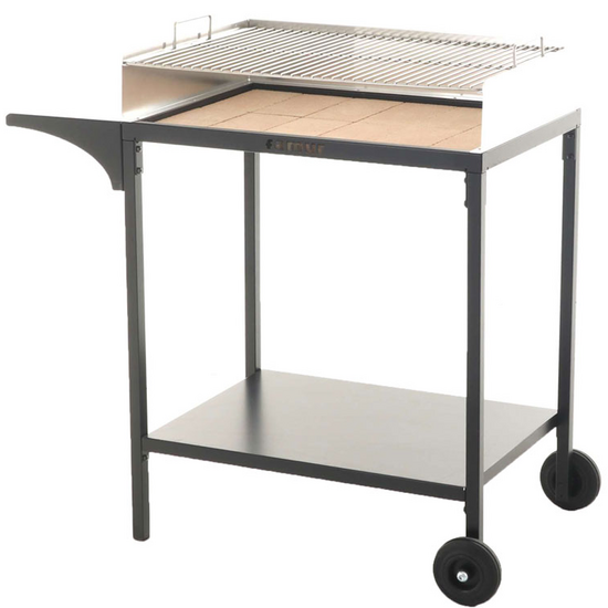 BK7 Prime Charcoal Barbecue - 70x47 cm Stainless Steel Grid