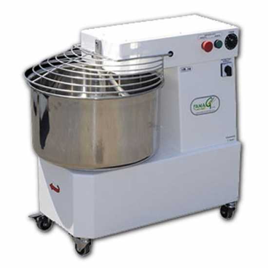 Famag IM 50 - 400 heavy-duty spiral mixer, three-phase motor, 2 speeds, 50 kg dough capacity