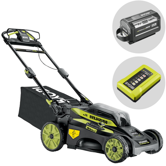 Ryobi RY36LMX51A-160 - Self-propelled battery lawnmower - MAX POWER 36V/6Ah - Cutting 51 cm