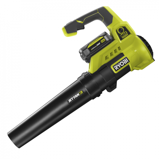 RYOBI turbojet cordless leaf blower RY36BLA-140