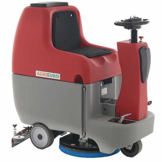 U.B. LP-550-B cordless wireless floor washer - 3-in-1: wash, dry and vacuum