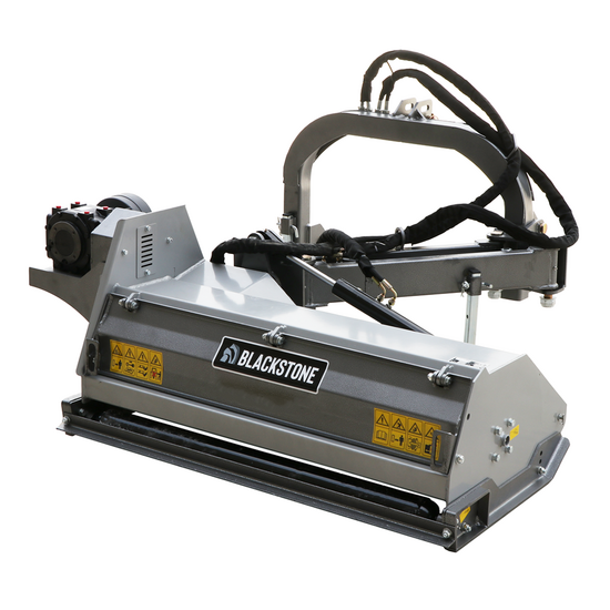 BlackStone BVM 120 M - Tractor-mounted side verge flail mower with Arm - Medium Series