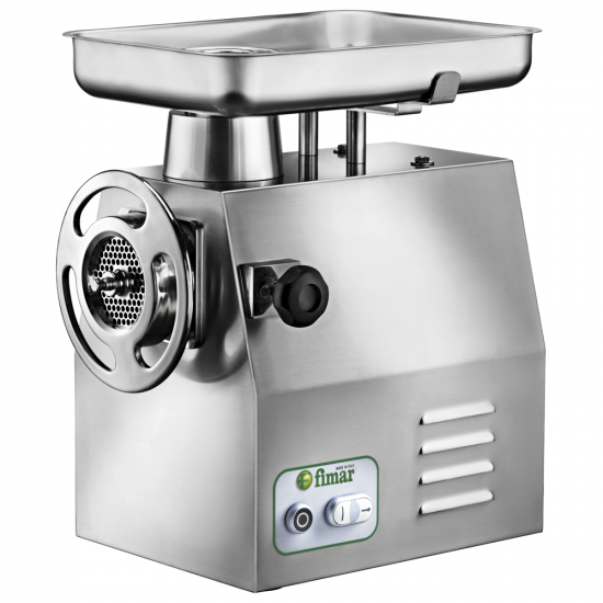 FIMAR TC32RS Electric Meat Mincer - Stainless Steel Body - Grinding Unit in Food-grade Aluminium - Single-phase - 230 V / 3 hp