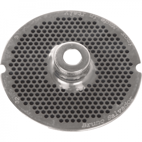 Die Plate for N.32 Meat Mincer - &Oslash; 3 mm holes - Die Plate Diameter 99 mm