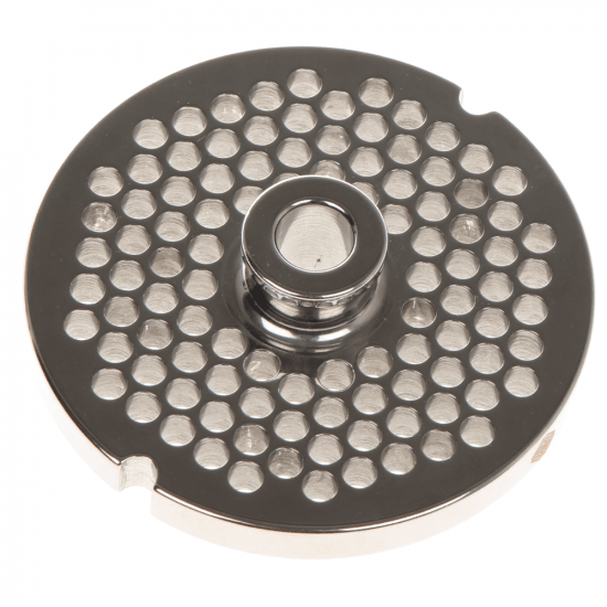 Die Plate for N.12 Meat Mincer - &Oslash; 6 mm holes - Die Plate Diameter 69 mm