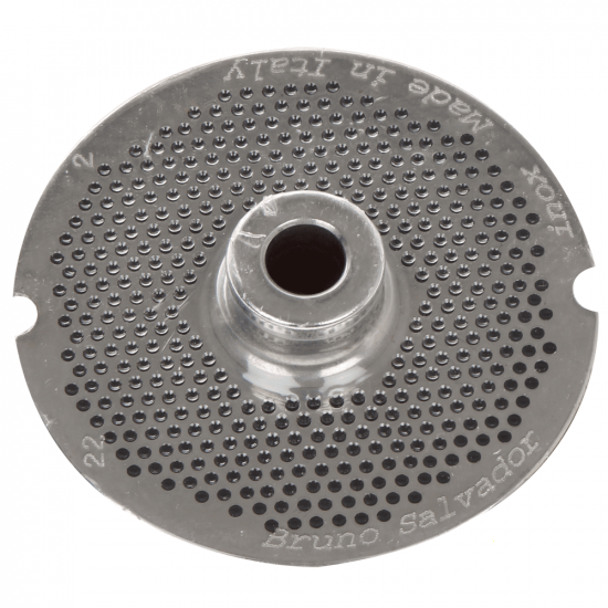 Die Plate for N.32 Meat Mincer - &Oslash; 2 mm holes - Die Plate Diameter 99 mm