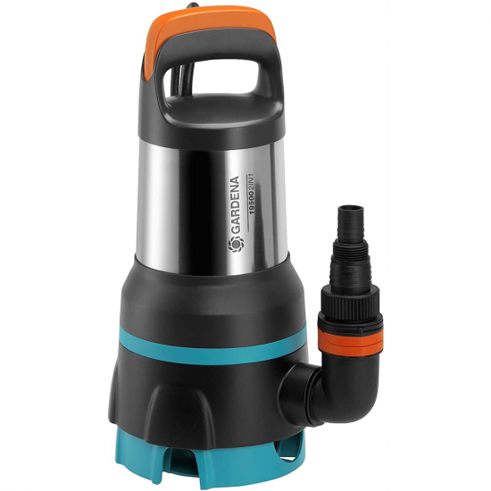 Gardena Acquasensor 19500 2 in 1 Pump for dirty and clean water - Stainless steel