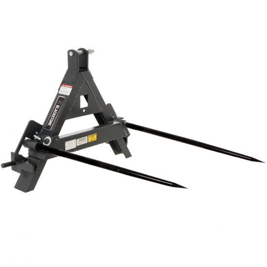 Blackstone B-BF 1100 - Tractor-mounted forks - 3-point hitch connection 