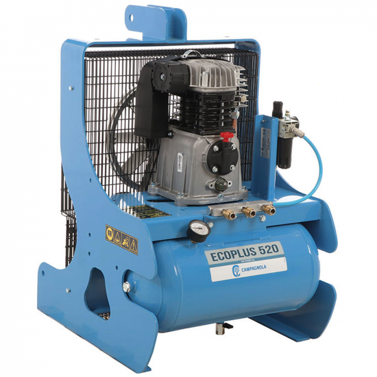 Campagnola PTO ECOPLUS 520 PTO Driven Air Compressor with Three-Point-Hitch for Olive Harvesting and Pruning