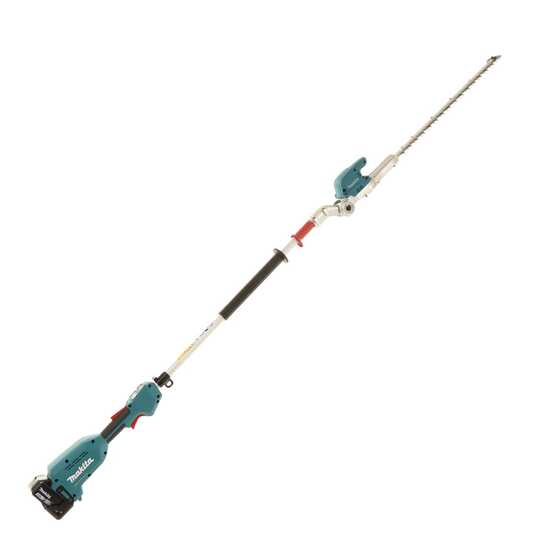 Makita DUN500 Battery-powered Hedge Trimmer on Extension Pole BATTERY AND BATTERY CHARGER NOT INCLUDED