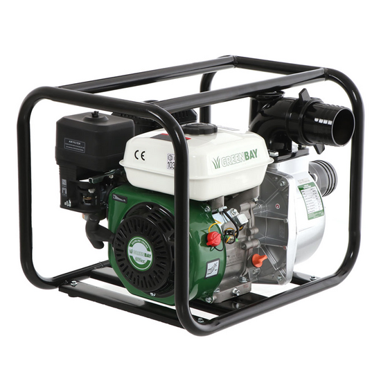 Greenbay GB-WP 80 Petrol Water Pump - with 80 mm Fittings