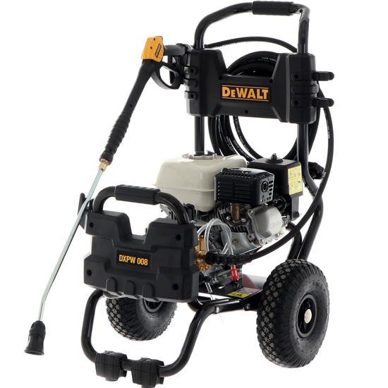 DeWalt DXPW 008E Petrol Pressure Washer - Honda GX 160 4-stroke Engine - 190 bar - 600 L/h