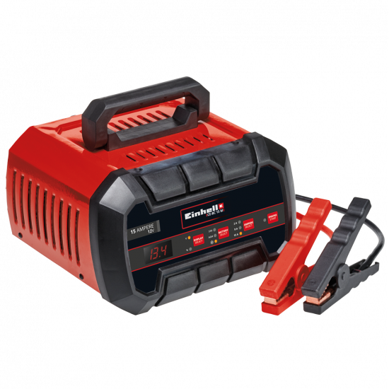 Einhell CE-BC 15 M - Car Battery Charger - 12V - car and motorbike batteries - steel/plastic