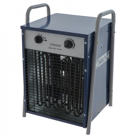 BullMach BM-EFH 15H - Three-phase Hot Air Generator with Fan - 15  kW