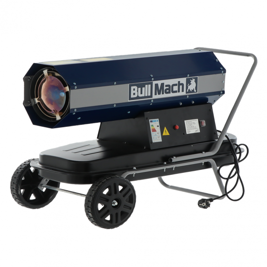BullMach BM-DDH 30 - Diesel Hot Air Generator - Direct Combustion - Wheeled - 30 kW