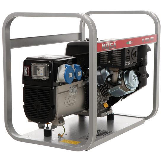 MOSA GE 7000 KBM AVR - Petrol generator with AVR 6.5 kW - Continuous 5.4 kW Single-phase - Kohler CP CH440 engine
