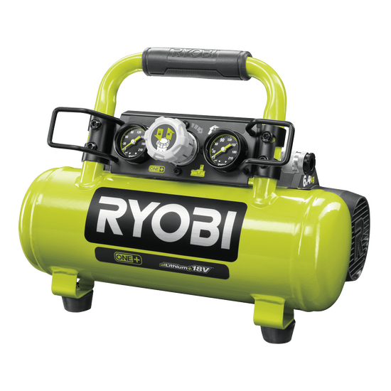 RYOBI R18AC-0 - Portable Battery-powered Air Compressor - 18V - WITHOUT BATTERY AND CHARGER