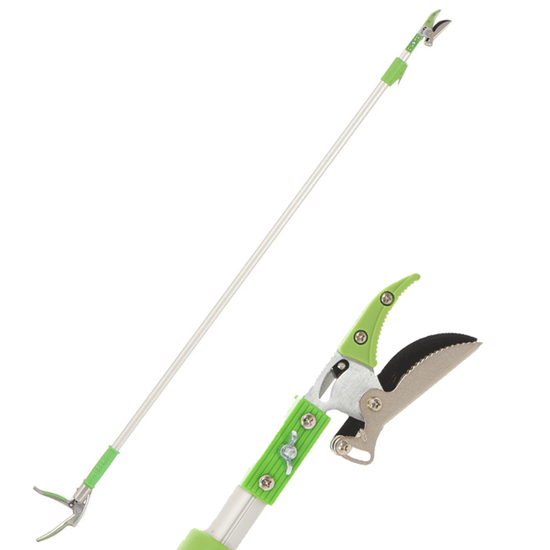 Verdemax - Telescopic Pruner Shear - Manual on extension pole 180-300 cm