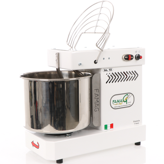 Famag Grilletta IM 10/230 10 Speeds HH - 10 Kg high hydration spiral mixer