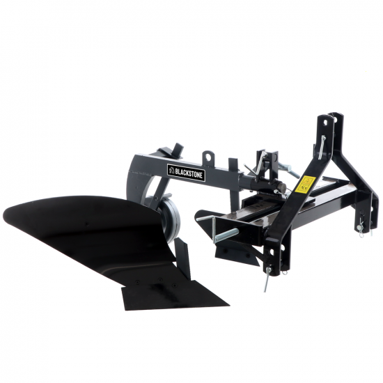 BlackStone B-BPS 35 - Tractor-Mounted Single Furrow Plough - For Tractors with Three-point Hitch