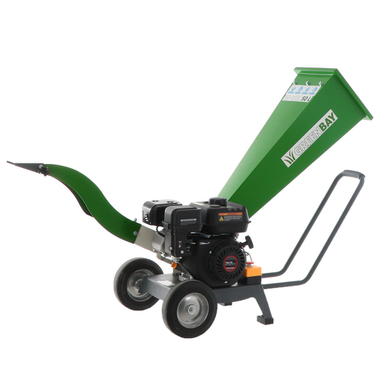 GreenBay GB-WRC 50 L - Petrol wood chipper - Petrol engine 7 HP