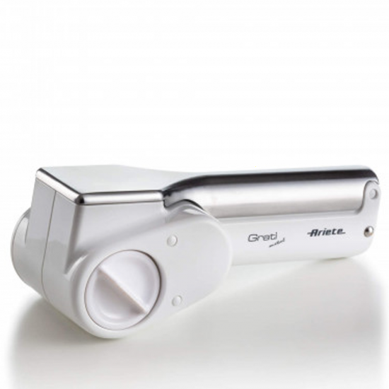 Ariete Gratì Metal 44 - Battery-powered Grater - 2 Drums Included