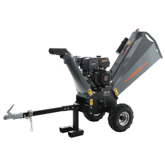 Wortex Drake D420/120L - Petrol garden shredder - 15Hp Loncin G420F engine