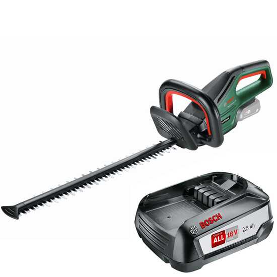 BOSCH UniversalHedgeCut 18V-50 - Battery-powered Hedge Trimmer - 18V/2.5Ah - 50 cm Blade