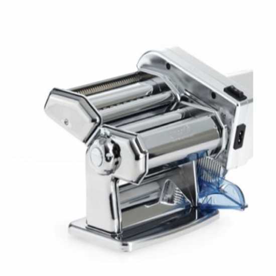 Imperia Electric iPasta Inox - 65W Electric/Manual Stainless Steel Pasta Maker 