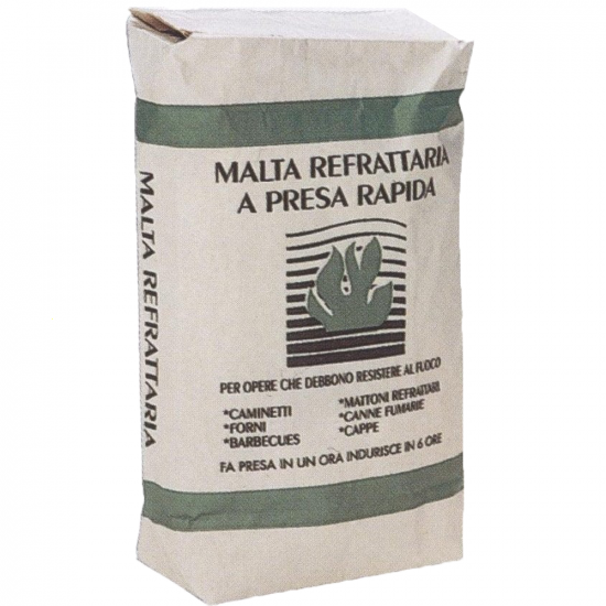 Palazzetti Refractory Mortar for Barbecues/ Cooking Modular Systems in Concrete
