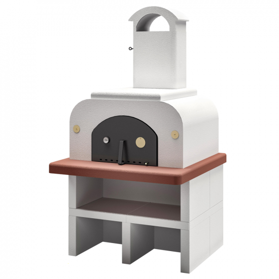 Palazzetti Easy Medium with Base - Outdoor Wood-fired Oven - 77x65 Cooking Chamber