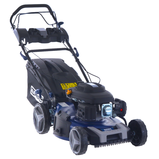 BullMach ACHILLE 51 MY22 Self-propelled Petrol Lawn Mower - 4 in 1 - 224 cc Petrol Engine