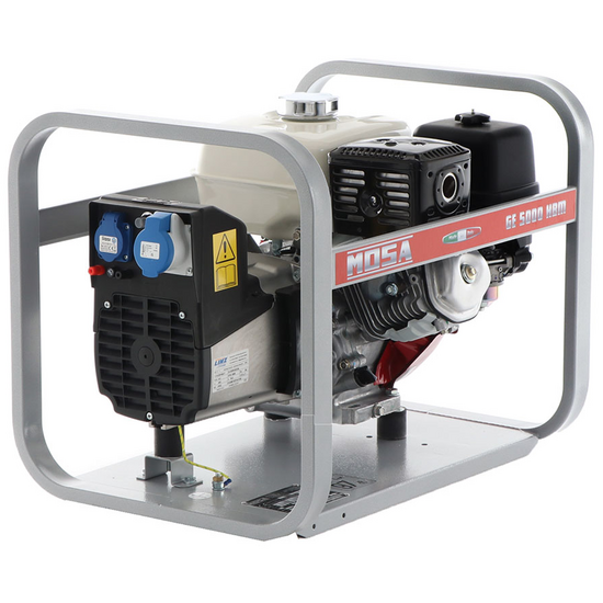 MOSA GE 5000 HBM - Petrol generator 4.5 kW - Continuous 3.6 kW Single-phase
