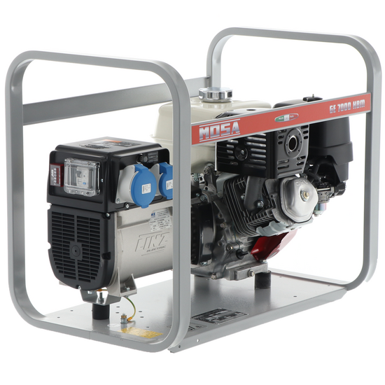 MOSA GE 7000 HBM - Petrol generator with AVR card 6 kW - Continuous 5 kW Single-phase - Honda GX390 engine