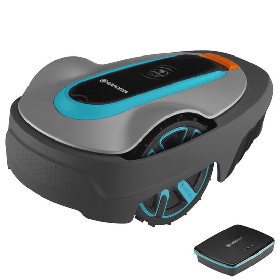 Gardena SILENO city 600 set Smart Robot Lawn Mower - management via Gardena Smart App