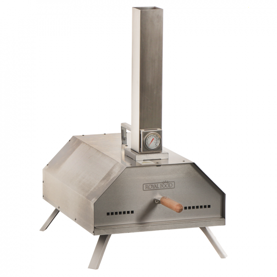 Royal Food CHIPSY 13 - Wood Pellet Pizza Oven - Cooking Capacity: 1 Pizza