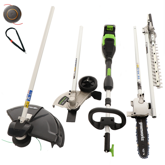 Greenworks GD48TX - Battery-powered Multi-tool Brush Cutter - 48V - 4Ah